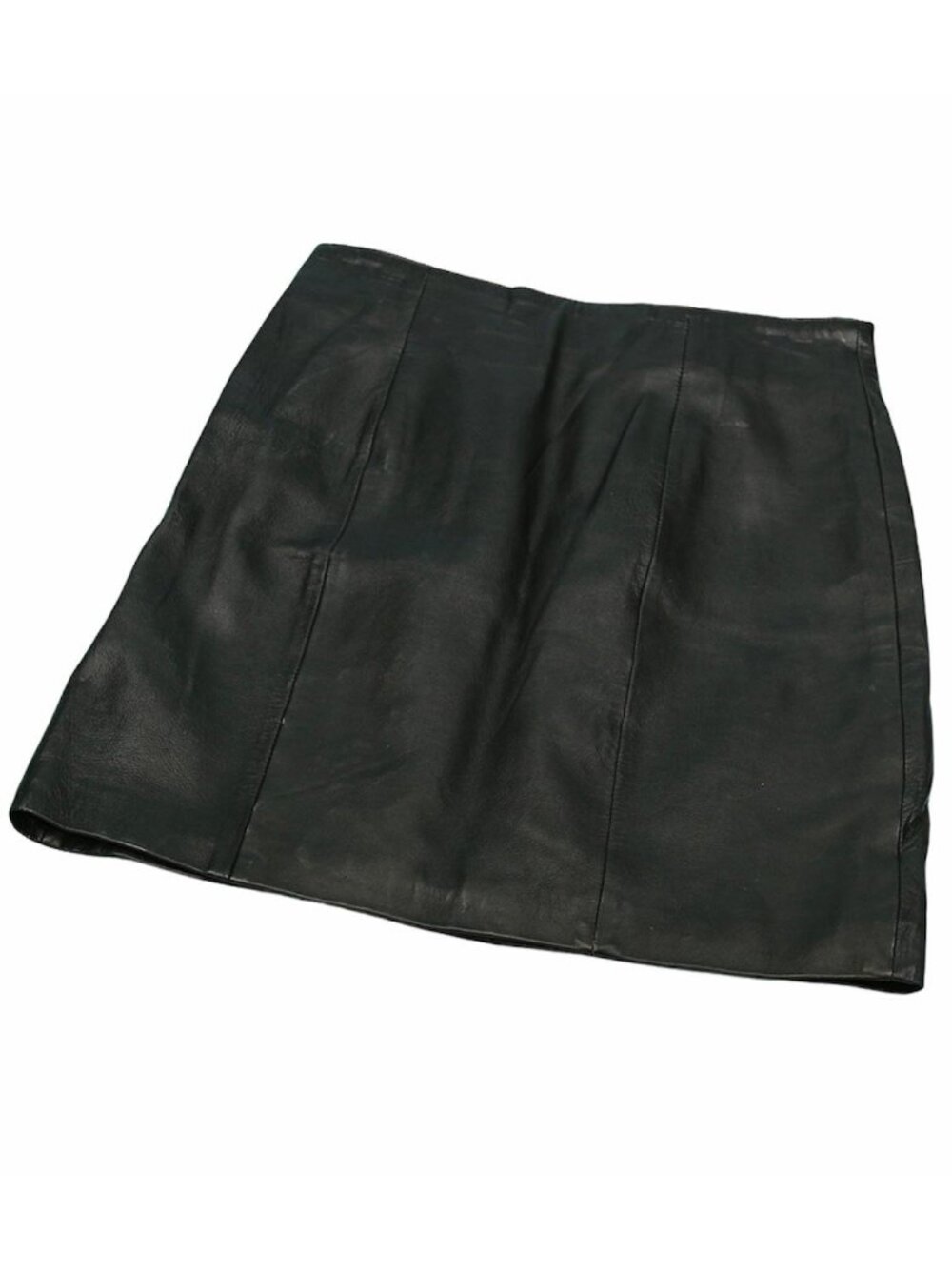 Wilson’s Black Leather Mini Skirt